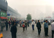 crowd at Shanghai train station, 1